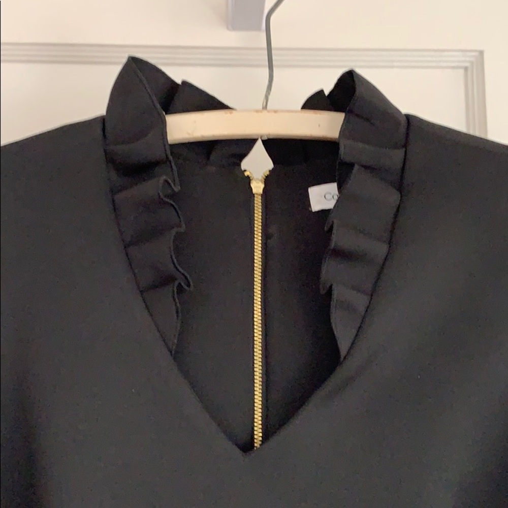 Black sleeveless Calvin Klein Cocktail Dress - Picture 2 of 3